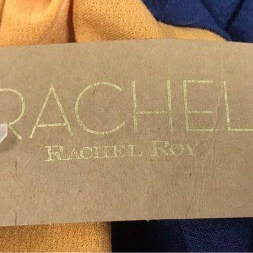 RACHEL Rachel Roy Multicolor Abstract Midi Dress - Picture 6 of 7